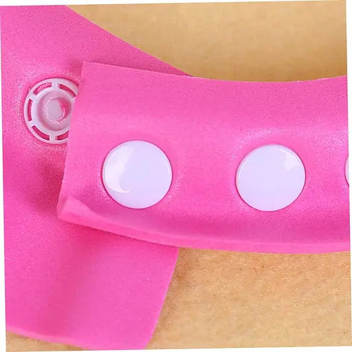 Козирок для миття голови дитячий LVR 032 захисна шапочка для купання дитини Pink (19006) - фото 3