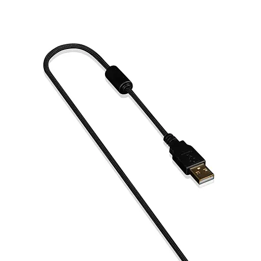 Мишка Modecom Shinobi 3360 Volcano, ігрова, 12000dpi., 6кн., чорна - фото 4