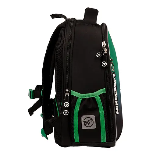 Рюкзак школьный каркасный Yes Minecraft Icons H-100 - фото 4