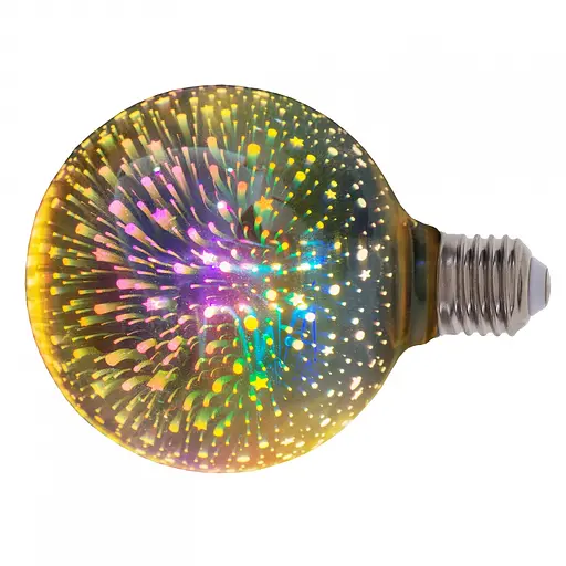 Лампа Brille світлодіодна LED 3D 3W E27 COG G95, 220 В - фото 4