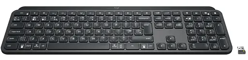 Клавиатура беспроводная Logitech MX Keys Advanced for Business Wireless Illuminated UA Graphite (920-010251) - фото 3