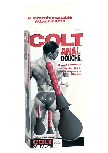 Анальний душ Colt Anal Douche 200 мл (чорний) - фото 2