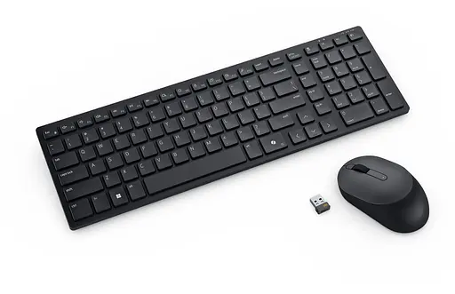 Клавиатура Dell Pro Compact Silent Keyboard and Mouse - KM555 - Russian - фото 1