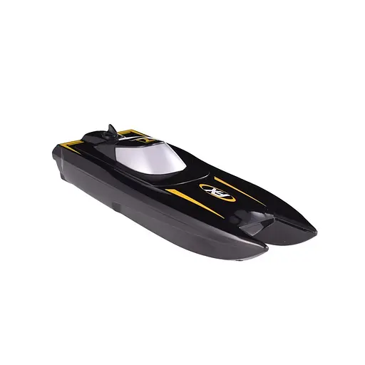 Катер на радіокеруванні TKKJ Boat H118 швидкість 10 км/год (Чорний) - фото 2