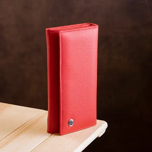 Кожаный женский кошелек ST Leather 17х9 см acs0014718 - фото 7