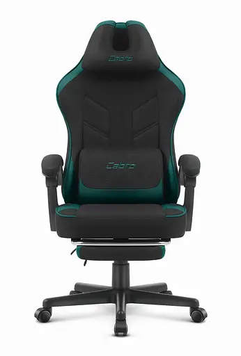 Крісло Cabro C504 Black-Green тканина - фото 2