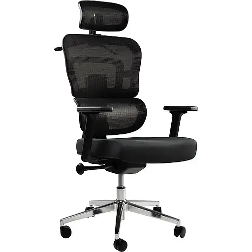 Офисное кресло GT Racer B-517L, черное (B-517L Black) - фото 1