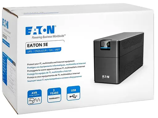 Источник бесперебойного питания Eaton 1200 ВА / 660 Вт / 7 А*ч (5E1200UI) - фото 4