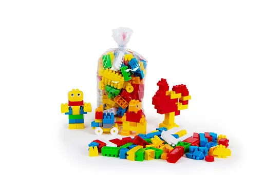 Конструктор Mini Blocks №3, 144 детали, Бамсик