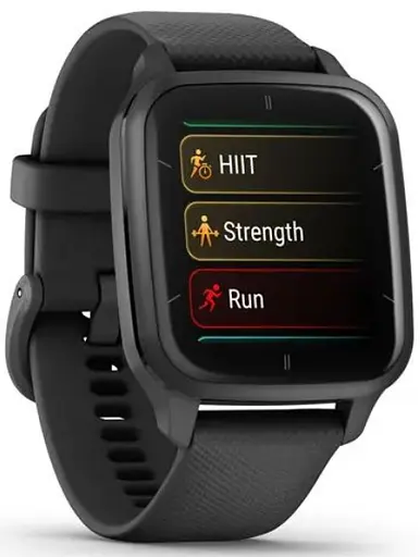 Смарт-часы Garmin Venu Sq 2 Music Edition Slate Aluminium Bezel with Black Case and Silicone Band (010-02700-10) [78785] - фото 5