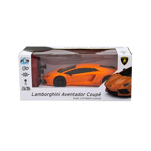 Автомобіль на радіокеруванні LAMBORGHINI AVENTADOR LP 700-4 KS DRIVE 124GLBO світяться фари - фото 9