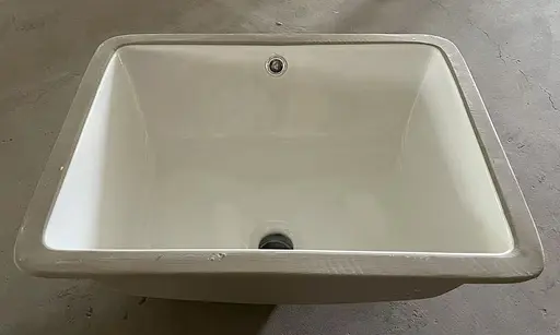 Умивальник врізний під стільницю Mixxus Premium Style-1701 510x380x200 мм з переливом MP6567, Білий - фото 7