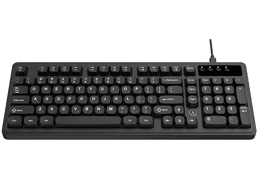 Клавіатура ігрова дротова Ajazz AF-B-98 USB Black - фото 3