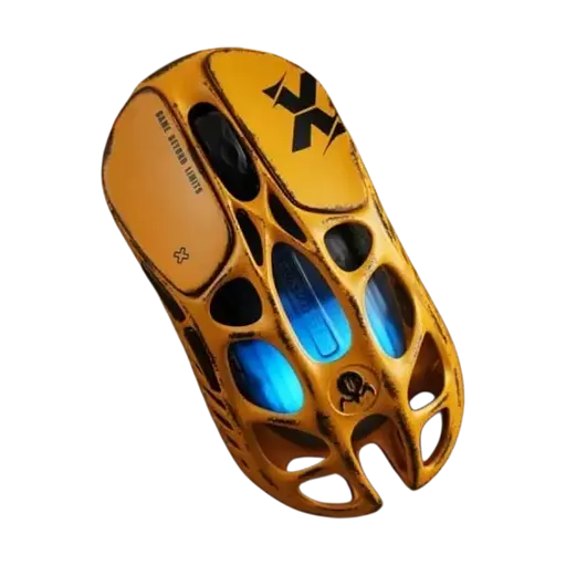 Мышь беспроводная Gravastar Mercury X Battle Worn Yellow (GRAVASTARX_YLW) - фото 2