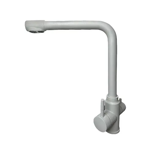 Смеситель для кухни под фильтр Adamant SA-021 светло-серый 0219, Серый - фото 1