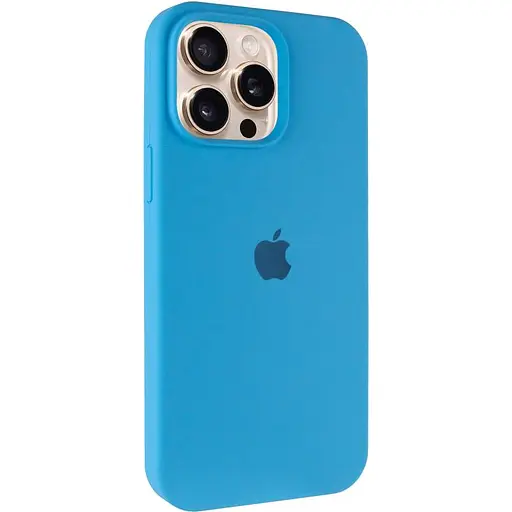 Чехол Epik Silicone Case Full Protective AA для Apple iPhone 13 Pro Max 6.7 Голубой/Blue