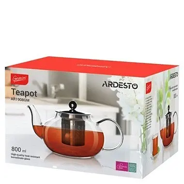 Заварник Ardesto Gemini Roma 800 мл (AR1908GMB) - фото 2