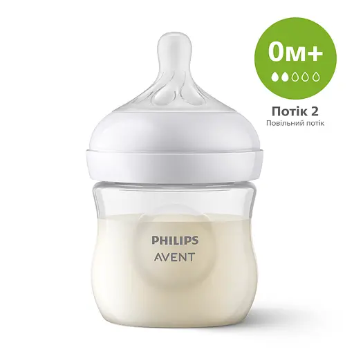 Пляшечка для годування Philips AVENT Natural Природний потік, 125 мл (SCY900/01)