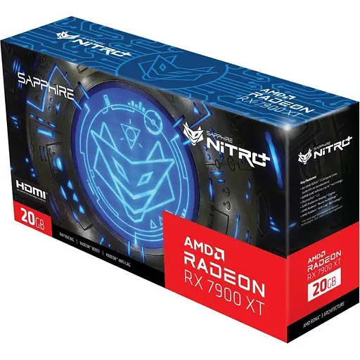 Відеокарта Sapphire Nitro+ Radeon RX 7900 XT Vapor-X 20GB (11323-01-40G) EU [146329] - фото 8
