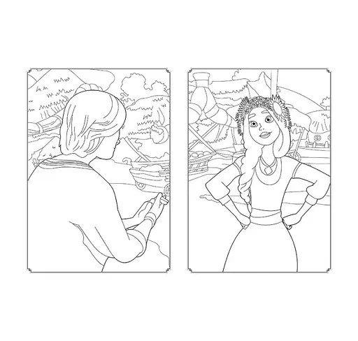 Розмальовка Магія кольору. Неймовірні пригоди Ранок 1807006 з наклейками - фото 3