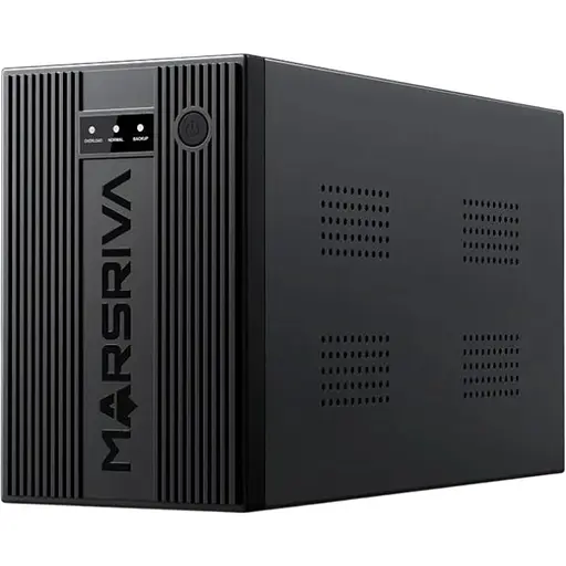 ИБП Marsriva MR-UF1200, 1200ВА/720Вт, Line-Interactive, LED version, 3хSchuko, 2x12V/9Ah