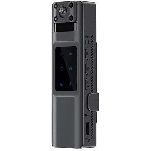 Камера портативна Nectronix L13 Wifi відеореєстратор із поворотним об'єктивом HD 1080P диктофон