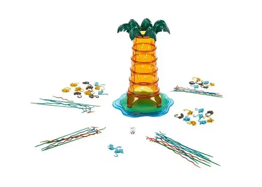 Настольная игра Mattel Обезьянки-акробатки на дереве (Tumblin' Monkeys) (HTW65) - фото 2