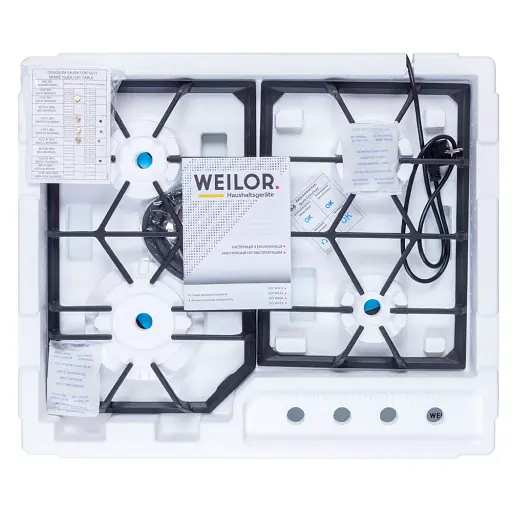Поверхня газова на металі Weilor GM W 604 WH - фото 11