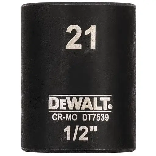Головка торцевая DeWalt Impact 1/2" х 21 мм (DT7539)