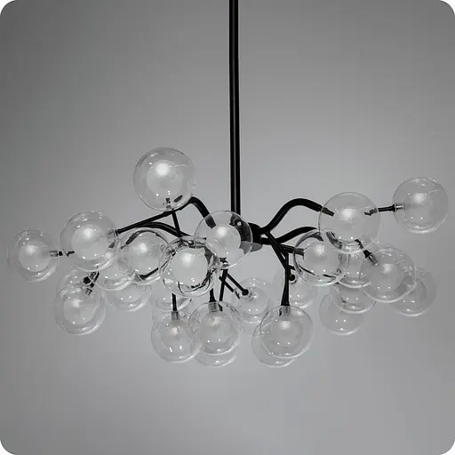 Люстра подвесная 517 Dlight на 30 ламп Черный (01953) - фото 1