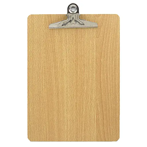 Планшет дерев’яний Дерево А4, з металевим притиском