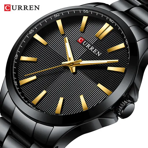 Годинник наручний Curren 8322 Black (18688) - фото 2