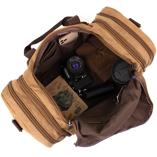 Дорожня сумка Vintage 50х26х24 см sum0015085 - фото 4