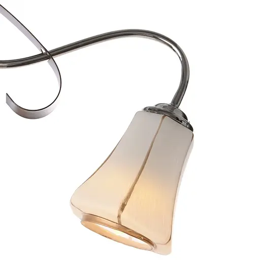 Люстра стельова Brille класична E14 40W CH (LK-275C/5) - фото 5