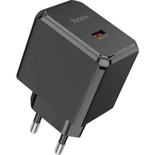 Сетевое зарядное устройство Hoco CS13A Ocean 20W Black (603805) [122578] - фото 3