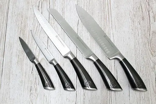 Набор ножей Edenberg EB-11002-Grey 6 предметов серый - фото 2