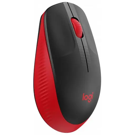 Мышка Logitech M190 Wireless, Full size, Red - фото 4