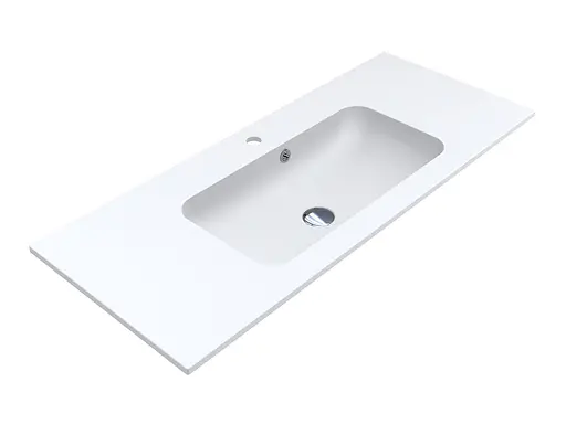 Умивальник Miraggio Della 1100 mirasoft 0001074, Білий матовий - фото 2