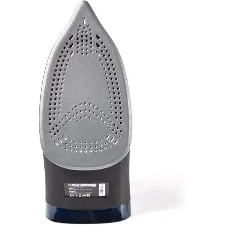 Утюг Holmer HIТ-2538, Black/Blue, 2500W, тефлон, паровой удар 130 г/мин, постоянная подача пара 30 г/мин, вертикальная отпарка, очистка от накипи - фото 5