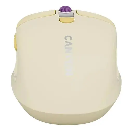 Миша Canyon MW-26 LCD Silent Dual Mode Wireless Yellow (CNS-CMSW26Y) - фото 2
