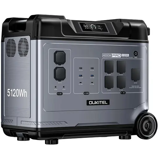 Зарядна станція Oukitel P5000 PRO 4000 Вт 5120Вт/г LiFePo4 UPS, MPPT, PD100 Вт - фото 5