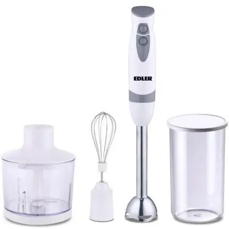 Блендер Edler EDHB-1049, White/Grey, 700W, занурювальний