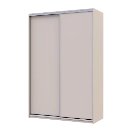 Шафа купе Doros Сіті Лайт Кашемір 2 ДСП 150х60х225 (80736347)