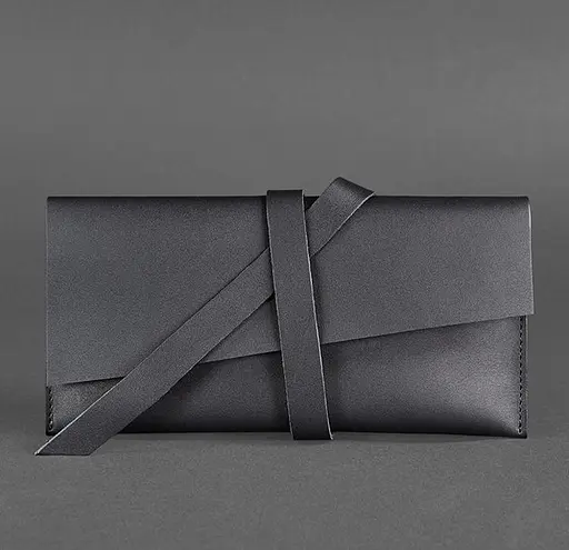 Кожаный тревел-кейс Voyager 1.2 черный краст - фото 5