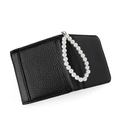 Гаманець жіночий маленький шкіряний Fuerdanni 1831-166 чорний - фото 3