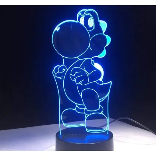 Класична мультяшна фігурка Super Mario Bros Luigi Toad Dragon 3D - фото 2