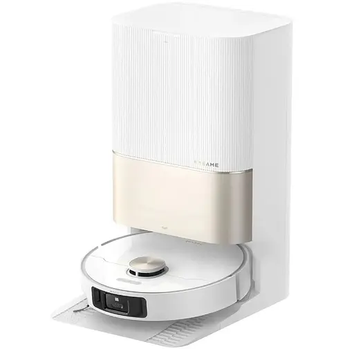Робот-пилосос з вологим прибиранням Dreame X40 Ultra White - фото 1