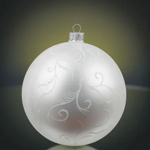 Ялинкова прикраса Різдвяні історії Святвечір куля скло (4820001179859) - фото 4