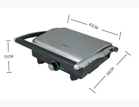 Контактний електрогриль Sokany SK-226 керамічне покриття 2000Вт - фото 2