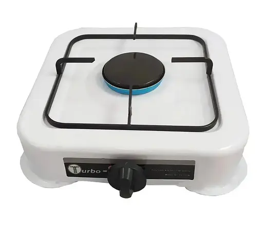 Настольная Газова Плита Turbo одна комфорка TV-G01W - фото 1